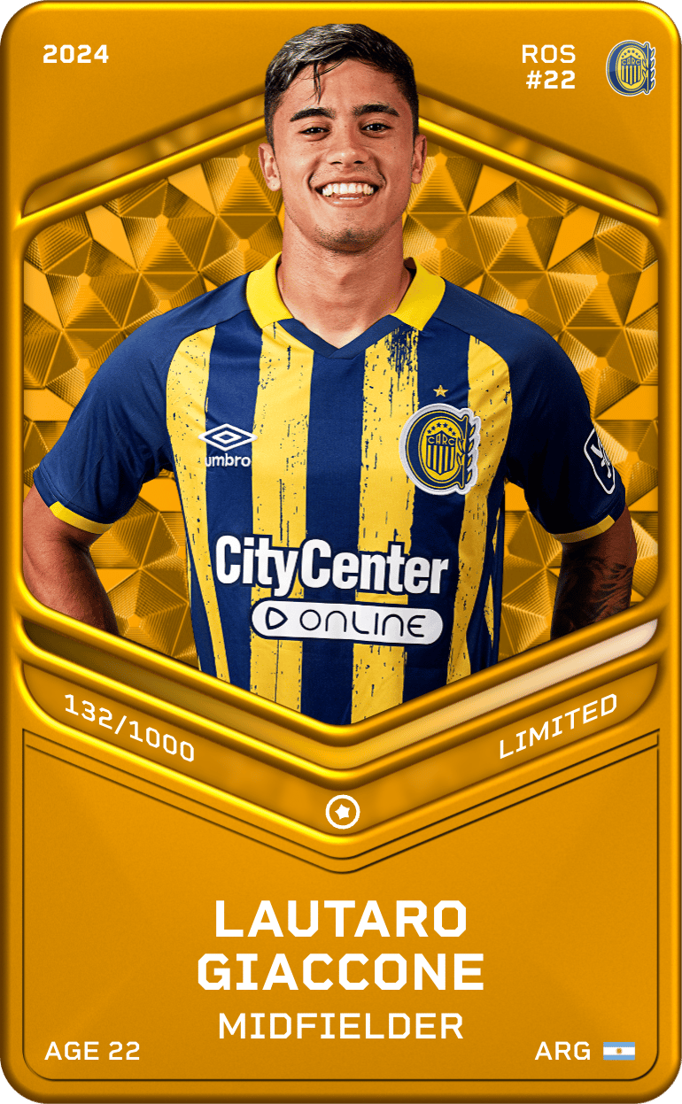 Lautaro Giaccone 2024-25 • Limited 132/1000
