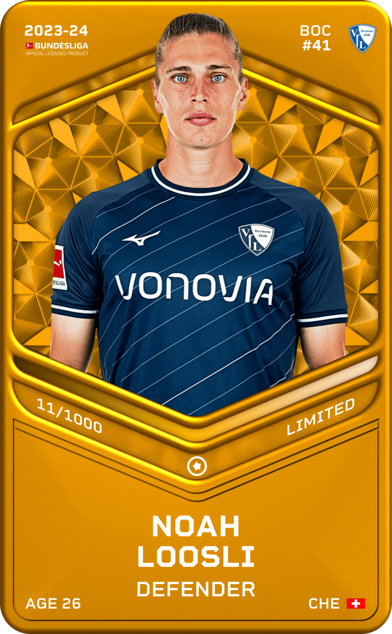 Noah Loosli 2023-24 • Limited 11/1000