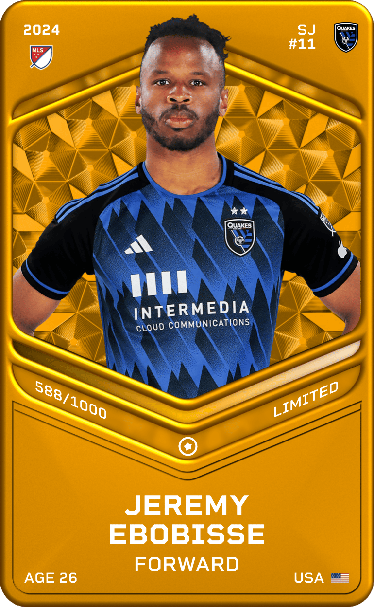 Jeremy Ebobisse 2024-25 • Limited 588/1000