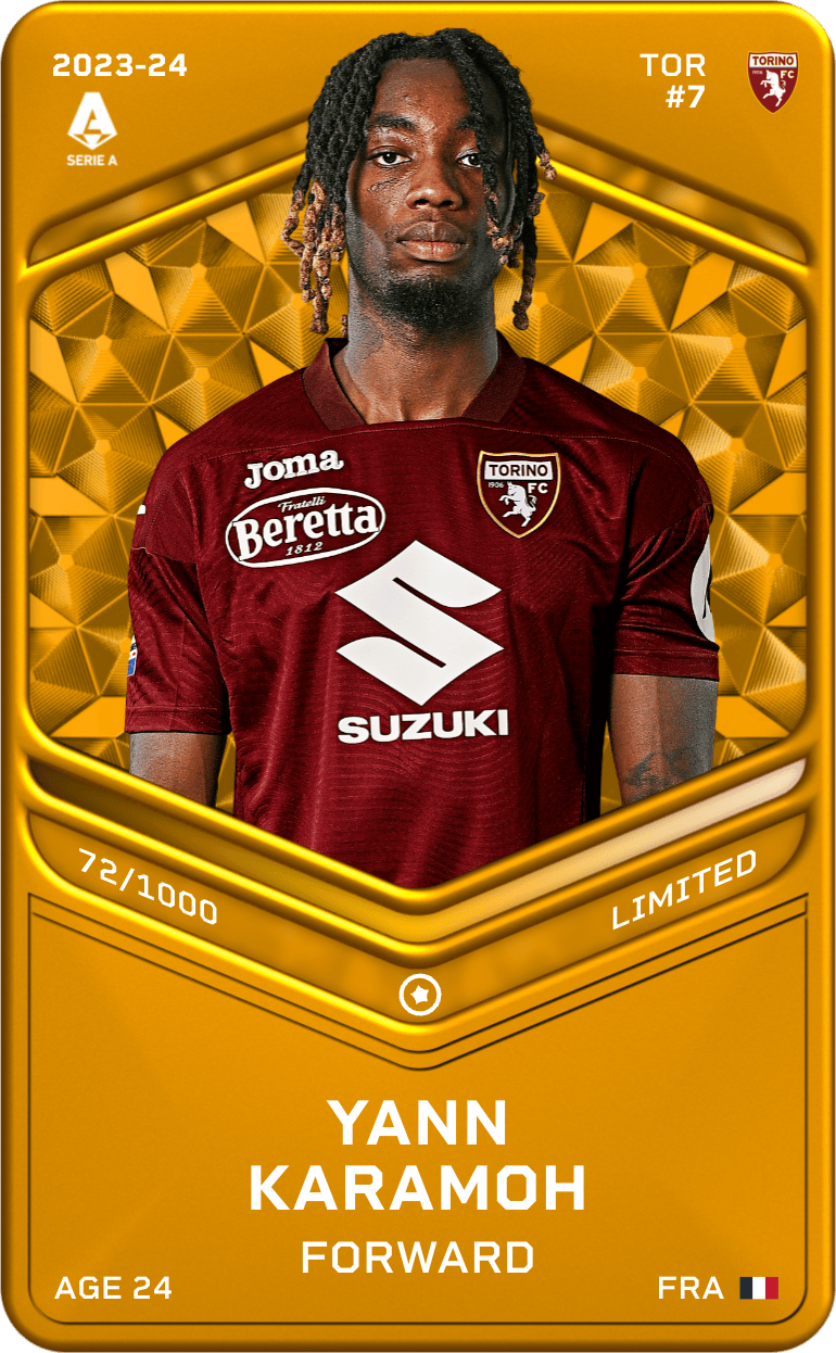 Yann Karamoh 2023-24 • Limited 72/1000