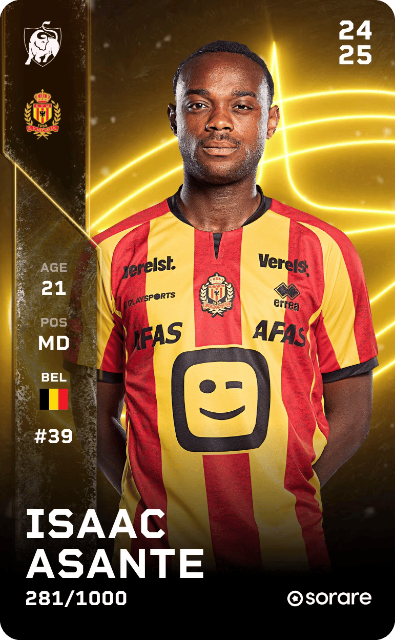 Isaac Asante 2024-25 • Limited 281/1000