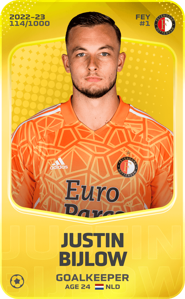 Justin Bijlow 2022-23 • Limited 114/1000