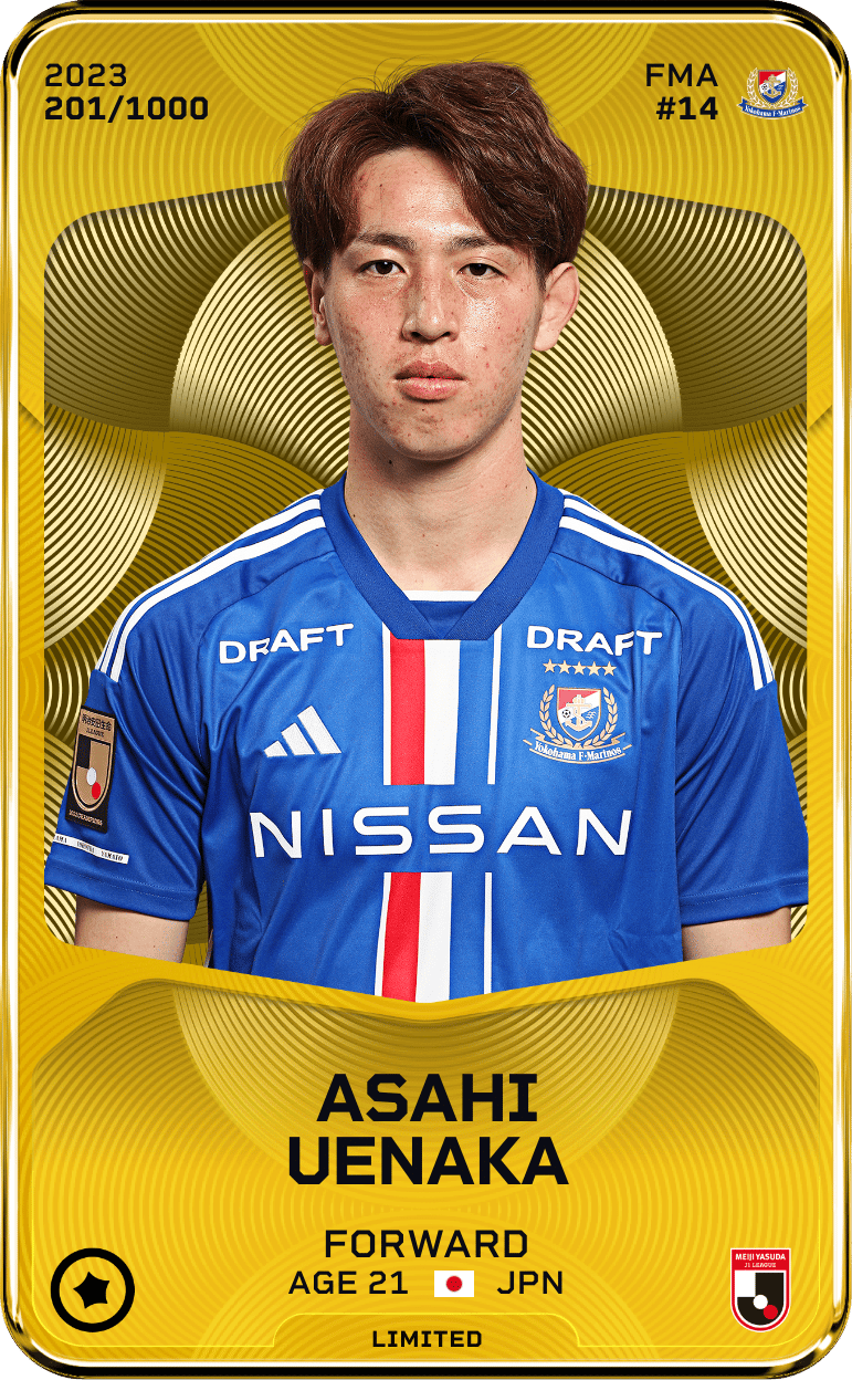 Asahi Uenaka 2023-24 • Limited 201/1000