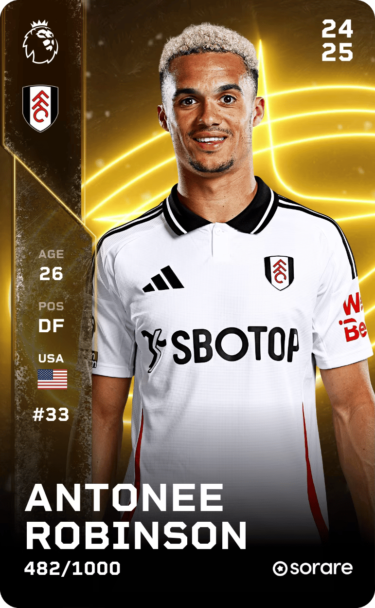 Antonee Robinson 2024-25 • Limited 482/1000