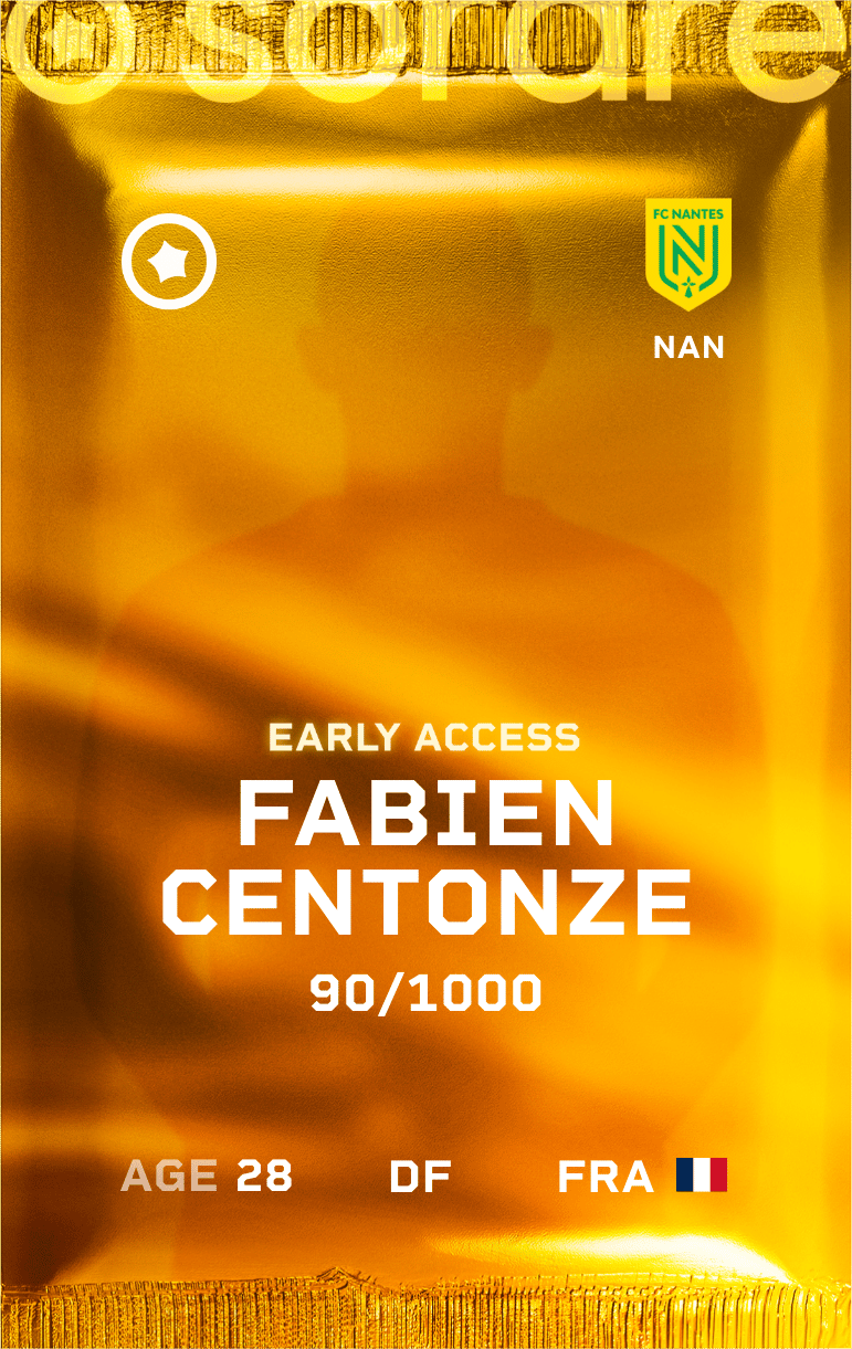 Fabien Centonze 2024-25 • Limited 90/1000