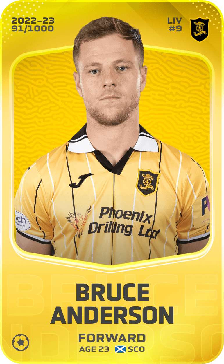 Bruce Anderson 2022-23 • Limited 91/1000