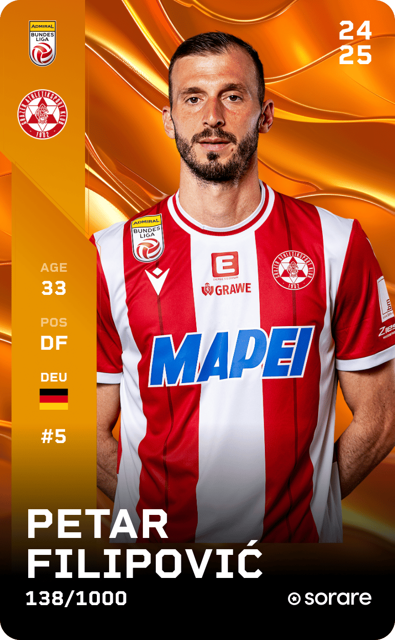 Petar Filipović 2024-25 • Limited 138/1000