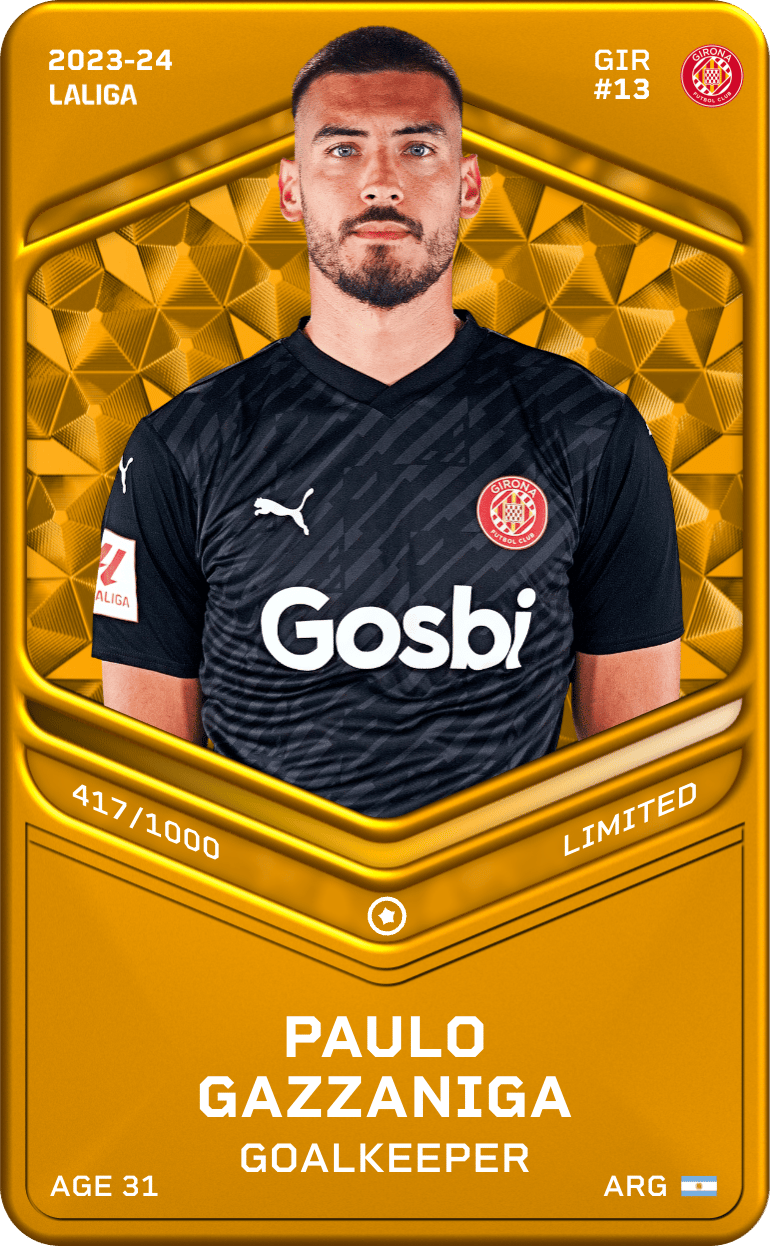 Paulo Gazzaniga 2023-24 • Limited 417/1000