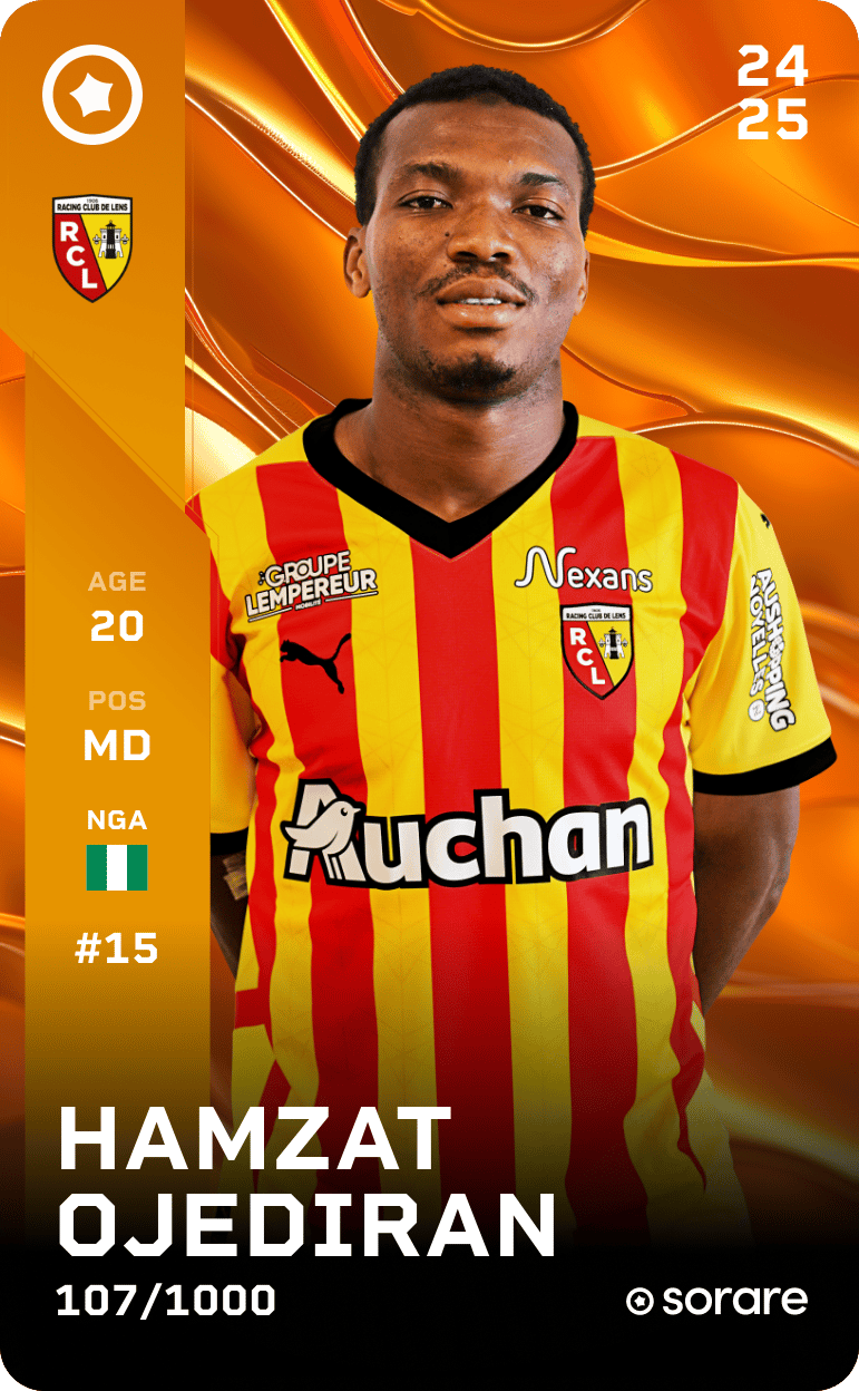 Hamzat-Basit Ojediran 2024-25 • Limited 107/1000