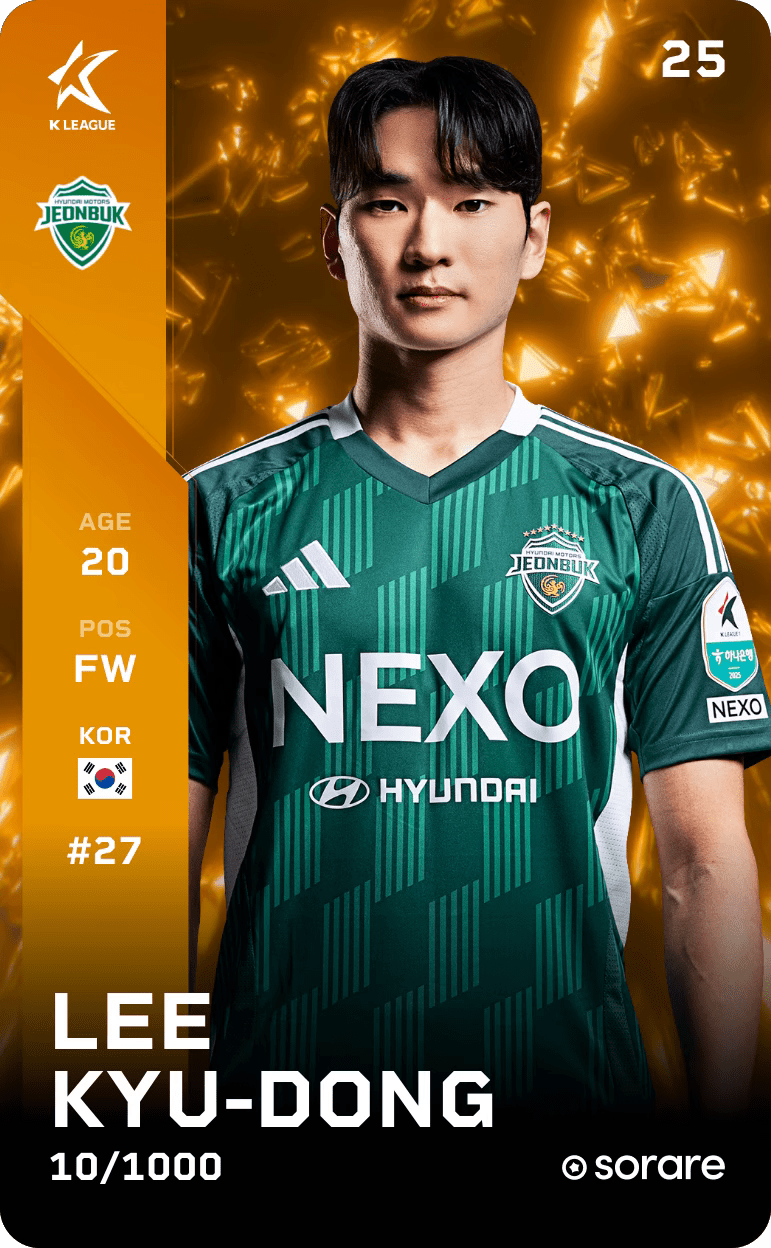 Lee Kyu-Dong 2025-26 • Limited 10/1000