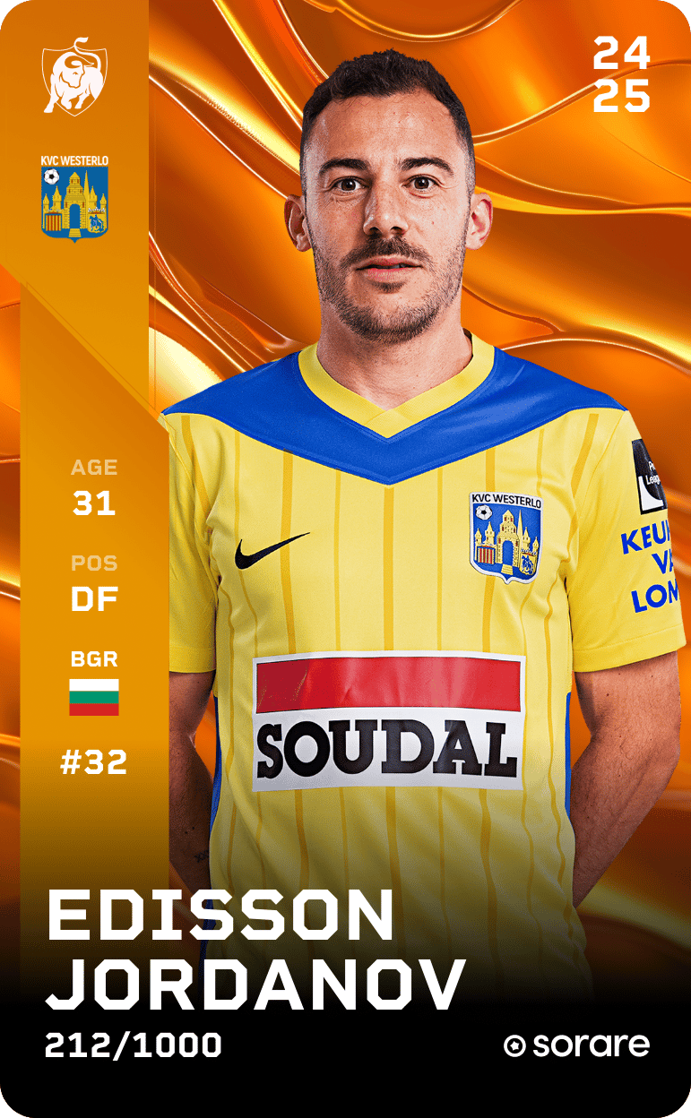 Edisson Jordanov 2024-25 • Limited 212/1000
