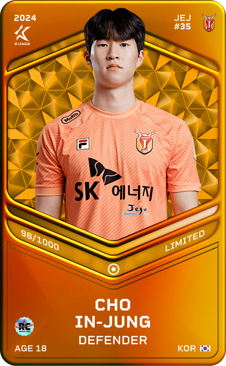 Jo In-Jung 2024-25 • Limited 98/1000