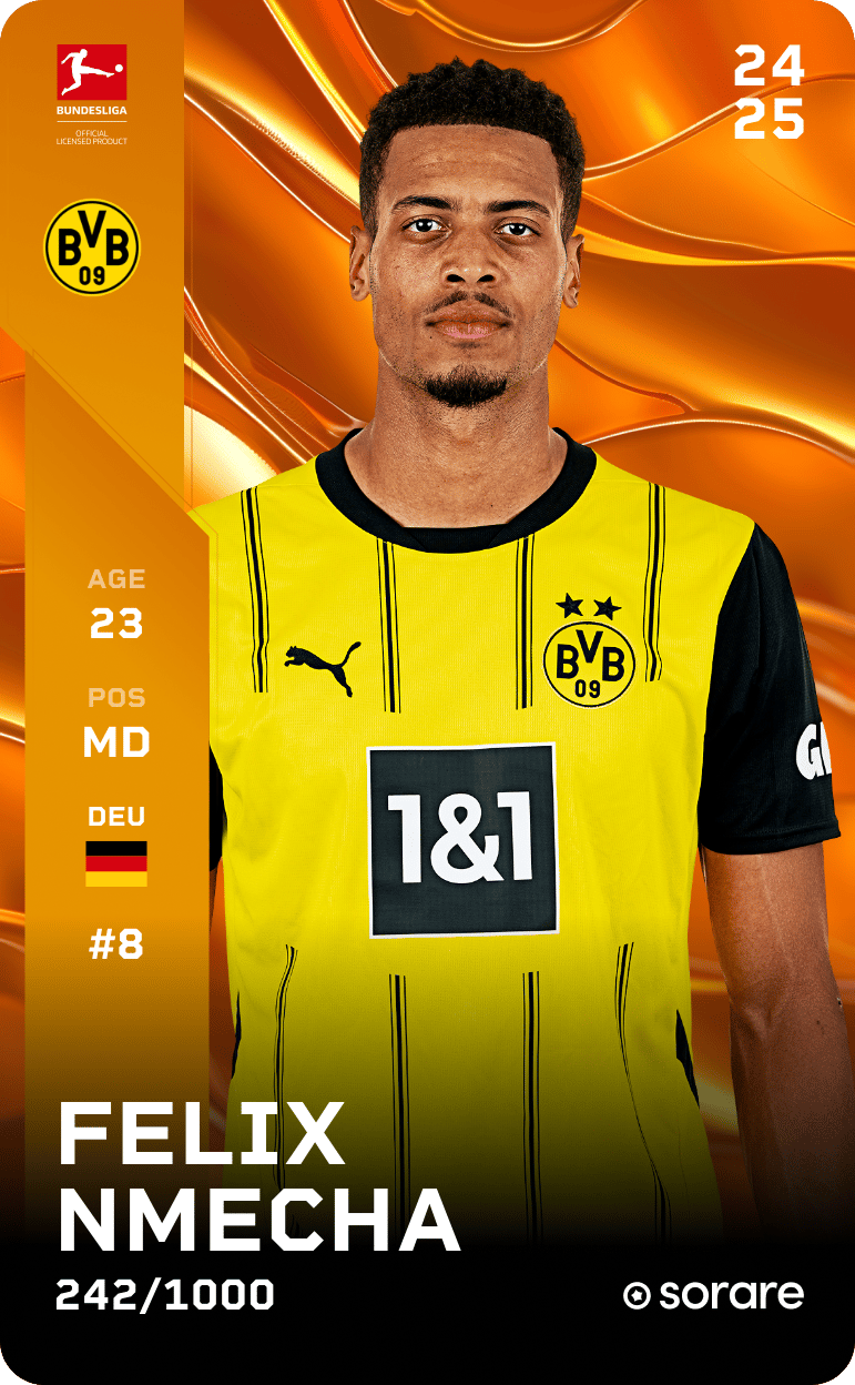 Felix Nmecha 2024-25 • Limited 242/1000