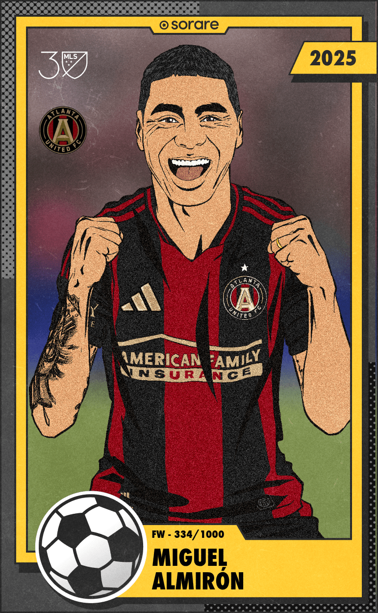 Miguel Almirón 2025-26 • Limited 334/1000