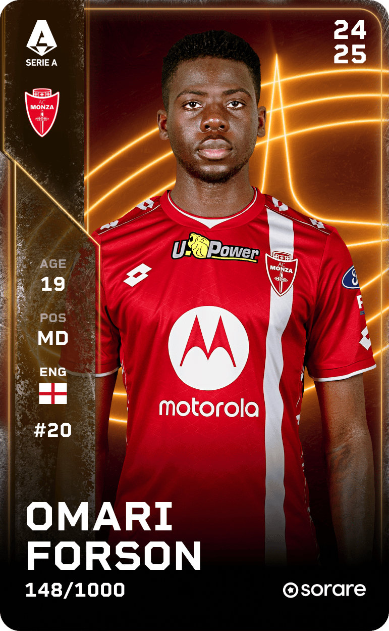 Omari Forson 2024-25 • Limited 148/1000