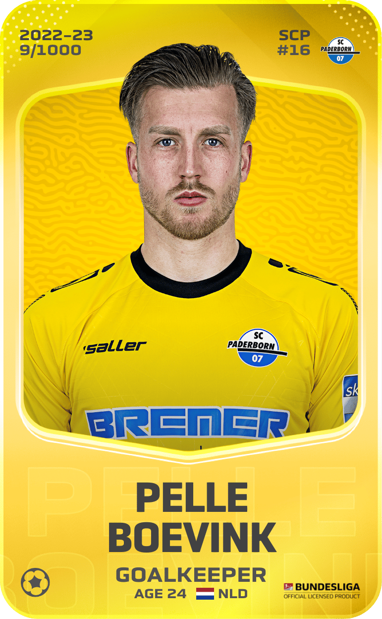 Pelle Boevink 2022-23 • Limited 9/1000