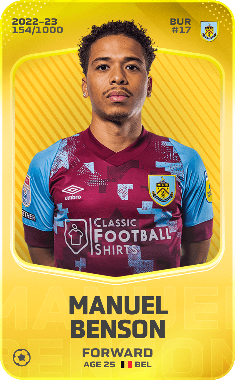 Manuel Benson 2022-23 • Limited 154/1000
