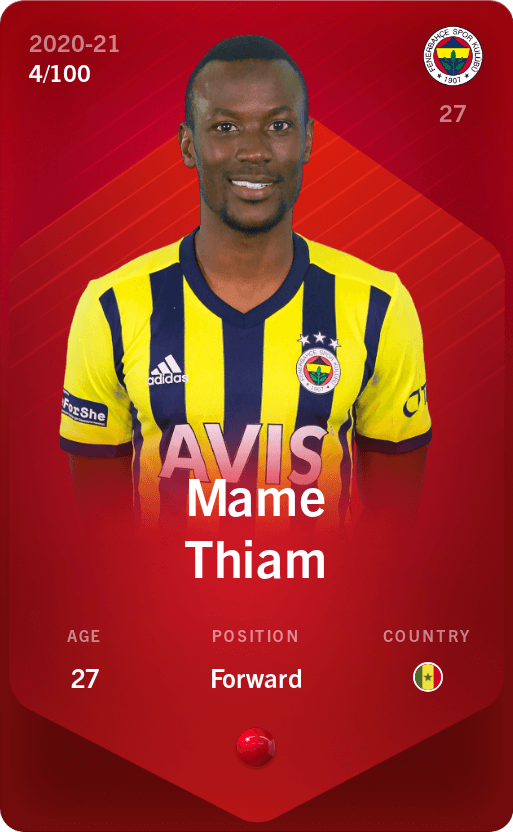 Mame Thiam 2020 21 Rare 4 100