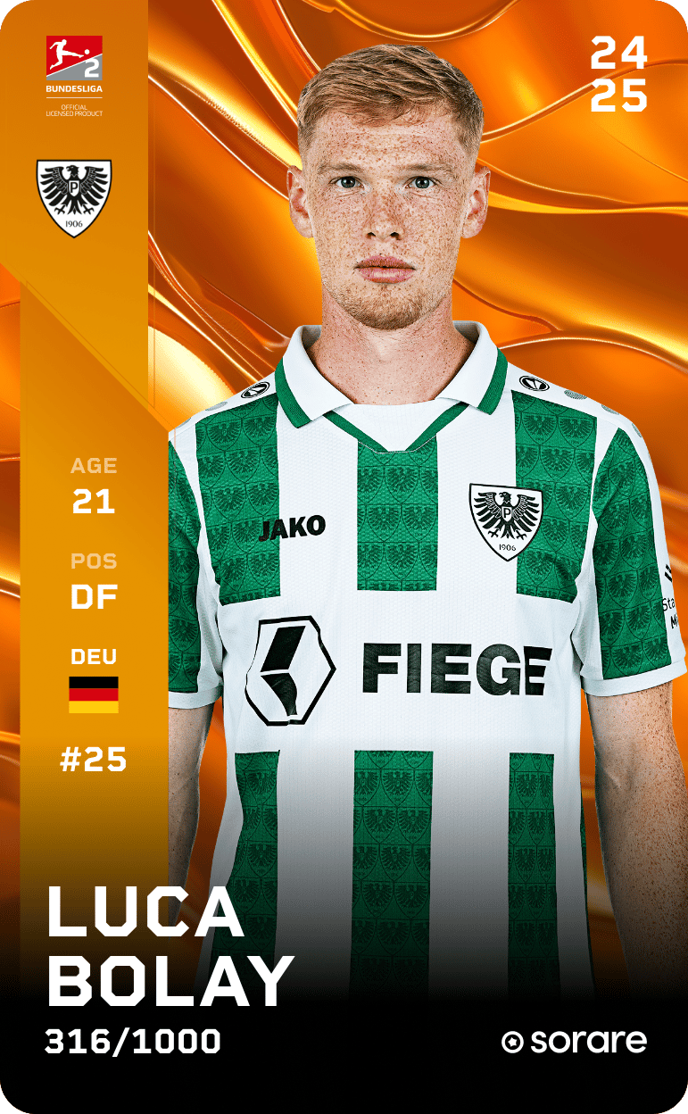 Luca Bolay 2024-25 • Limited 316/1000