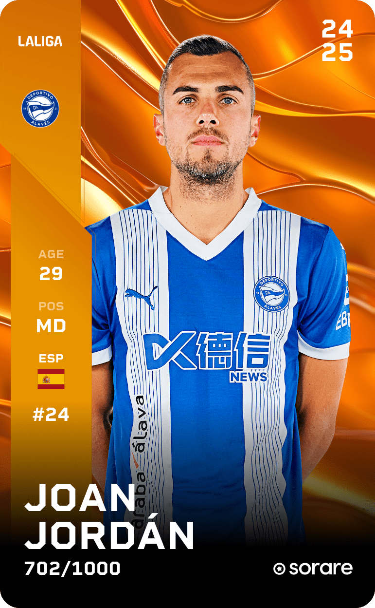 Joan Jordán 2024-25 • Limited 702/1000