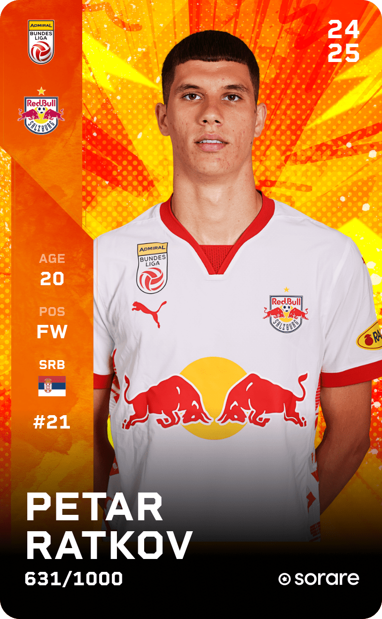 Petar Ratkov 2024-25 • Limited 631/1000