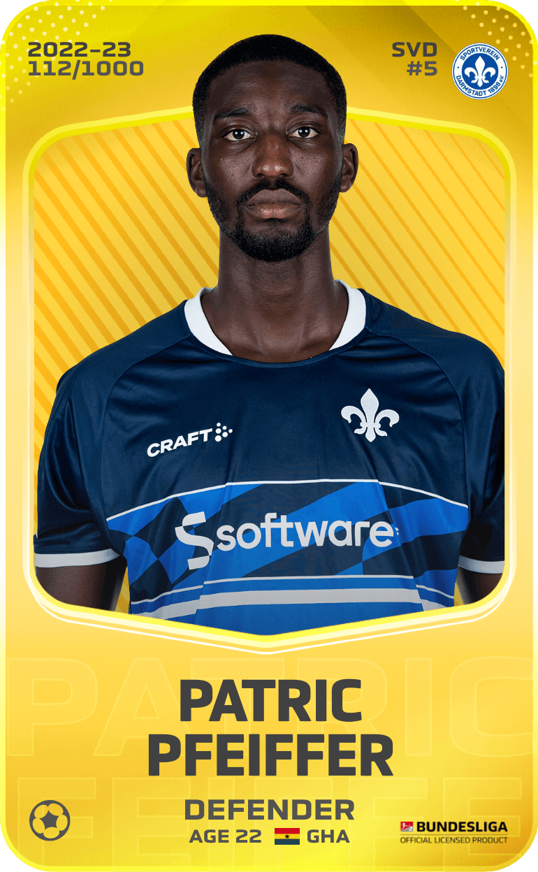 Patric Pfeiffer 2022-23 • Limited 112/1000