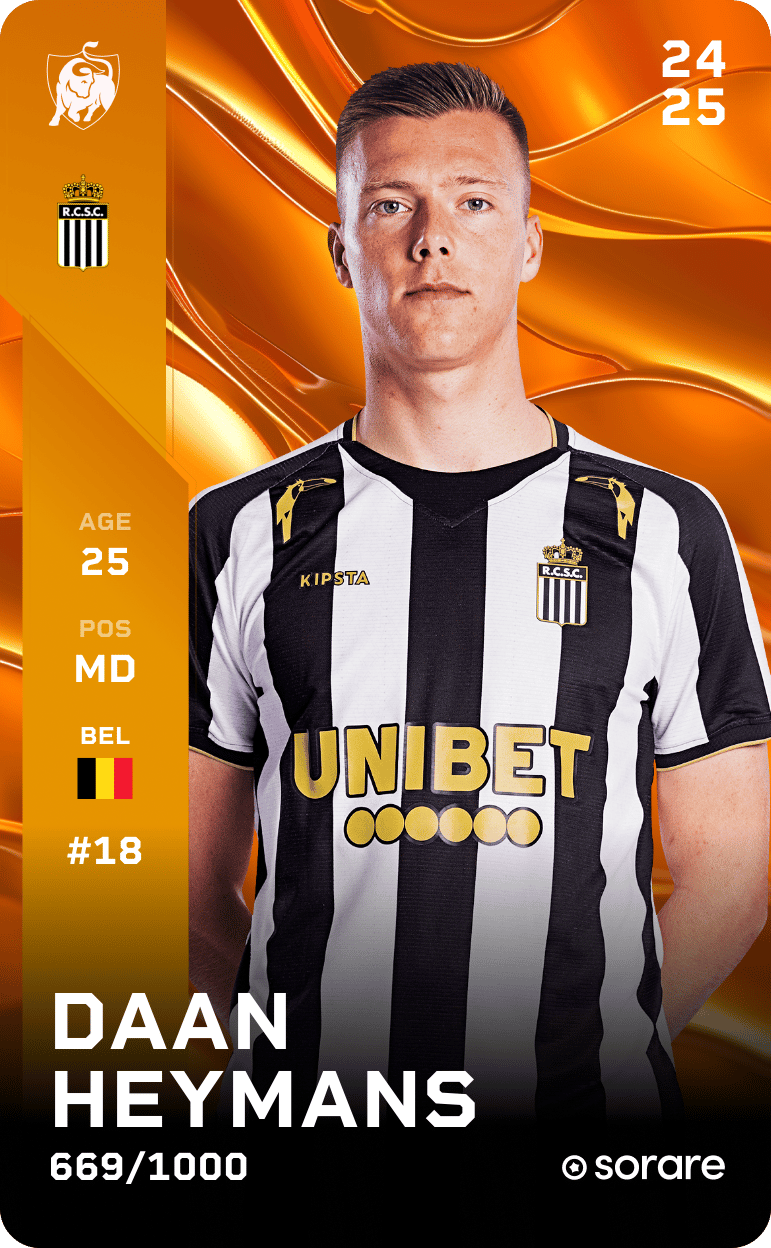 Daan Heymans 2024-25 • Limited 669/1000