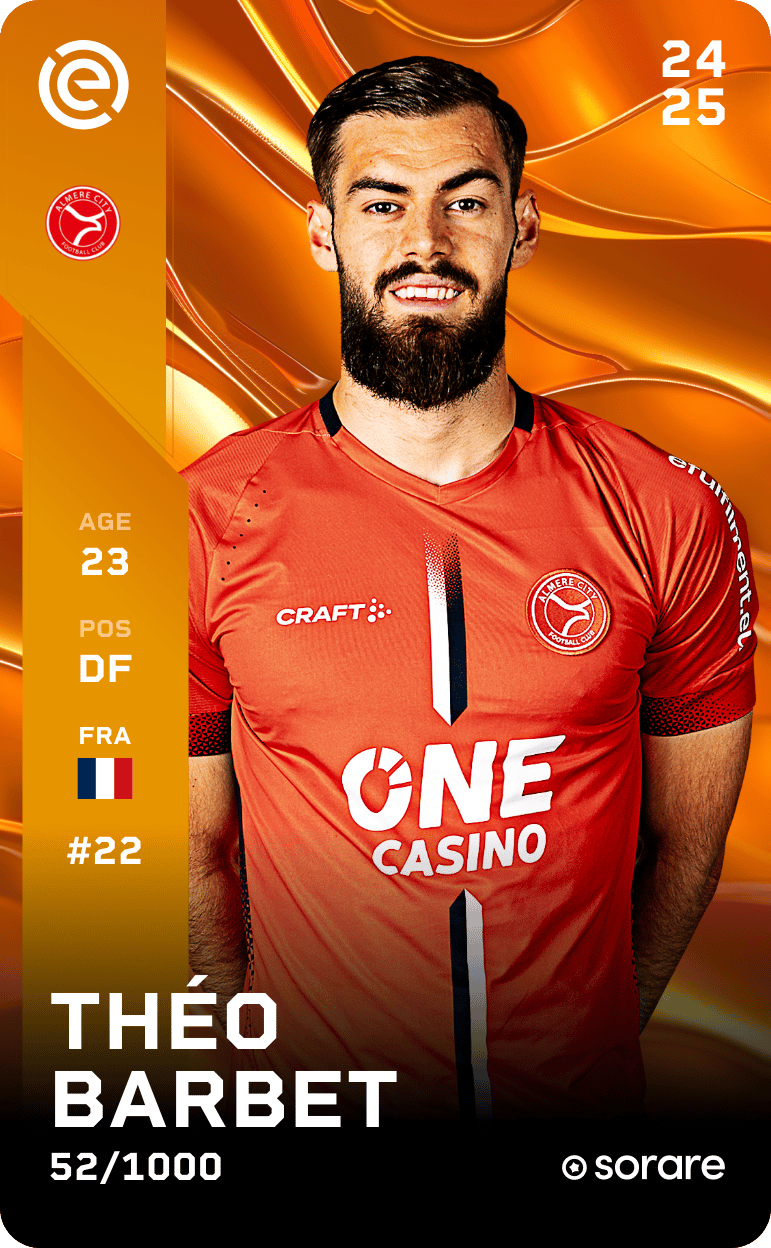 Théo Barbet 2024-25 • Limited 52/1000
