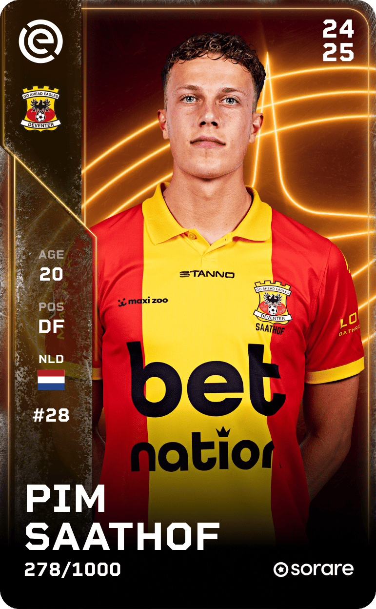 Pim Saathof 2024-25 • Limited 278/1000