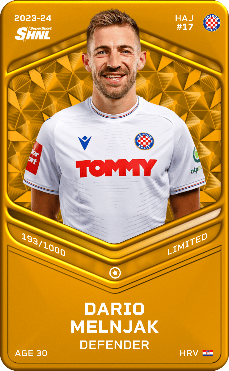 Dario Melnjak 2023-24 • Limited 193/1000