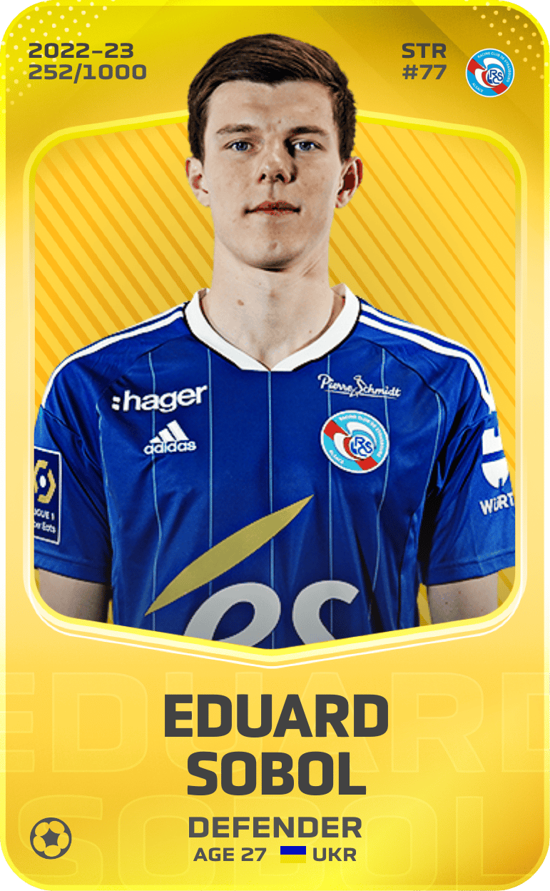 Eduard Sobol 2022-23 • Limited 252/1000