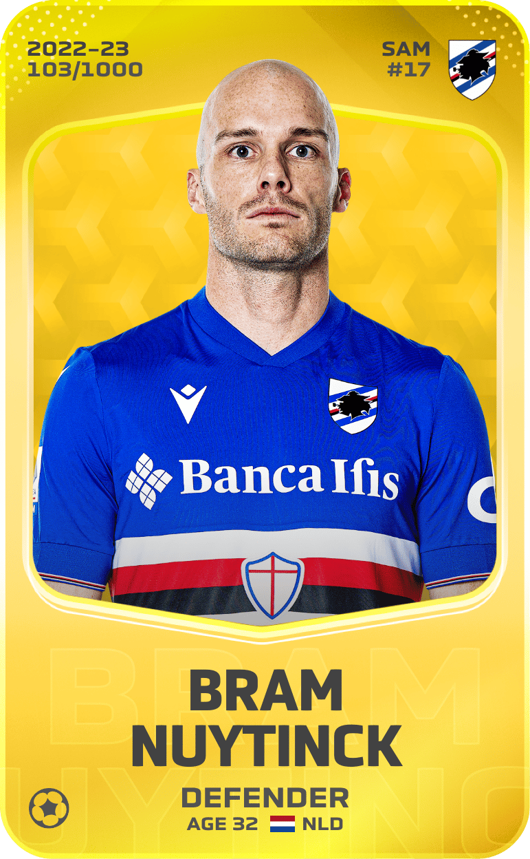 Bram Nuytinck 2022-23 • Limited 103/1000