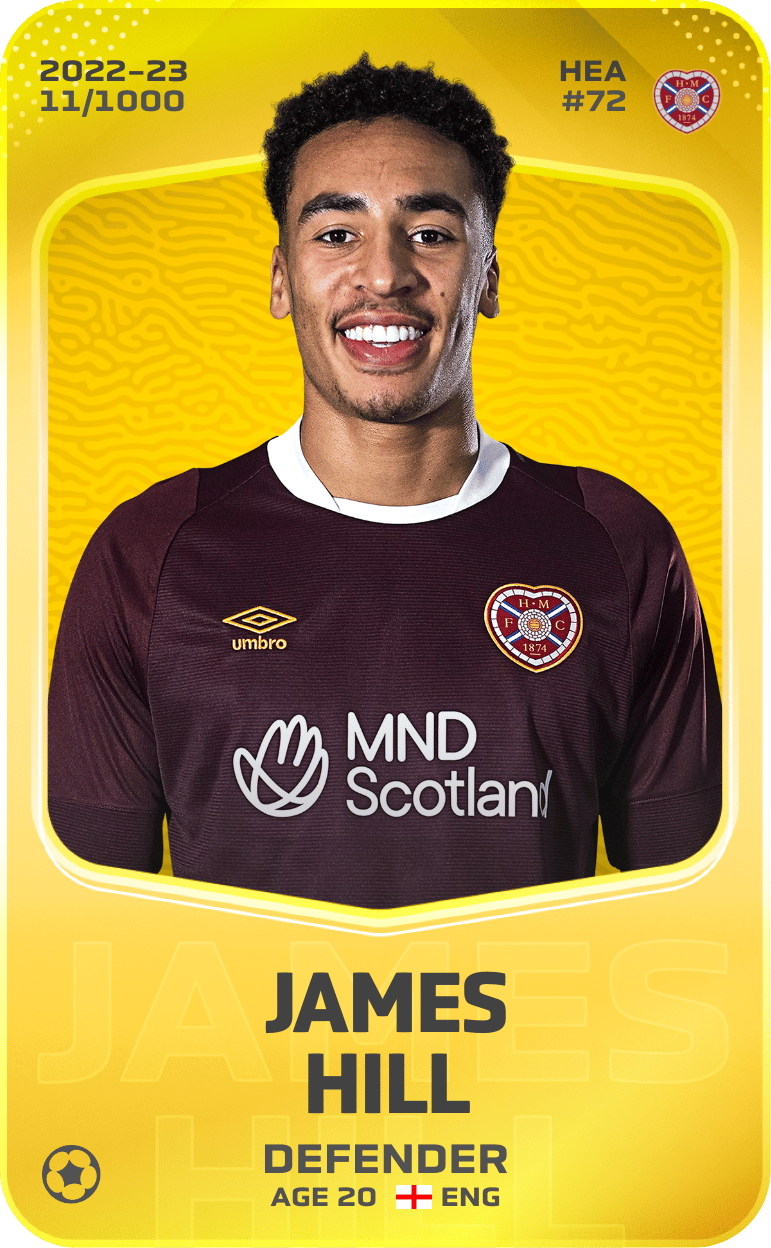 James Hill 2022-23 • Limited 11/1000