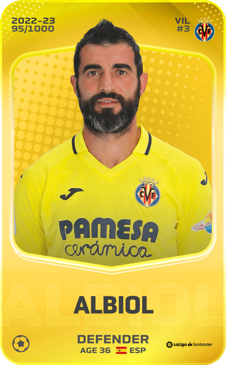 Albiol 2022-23 • Limited 95/1000