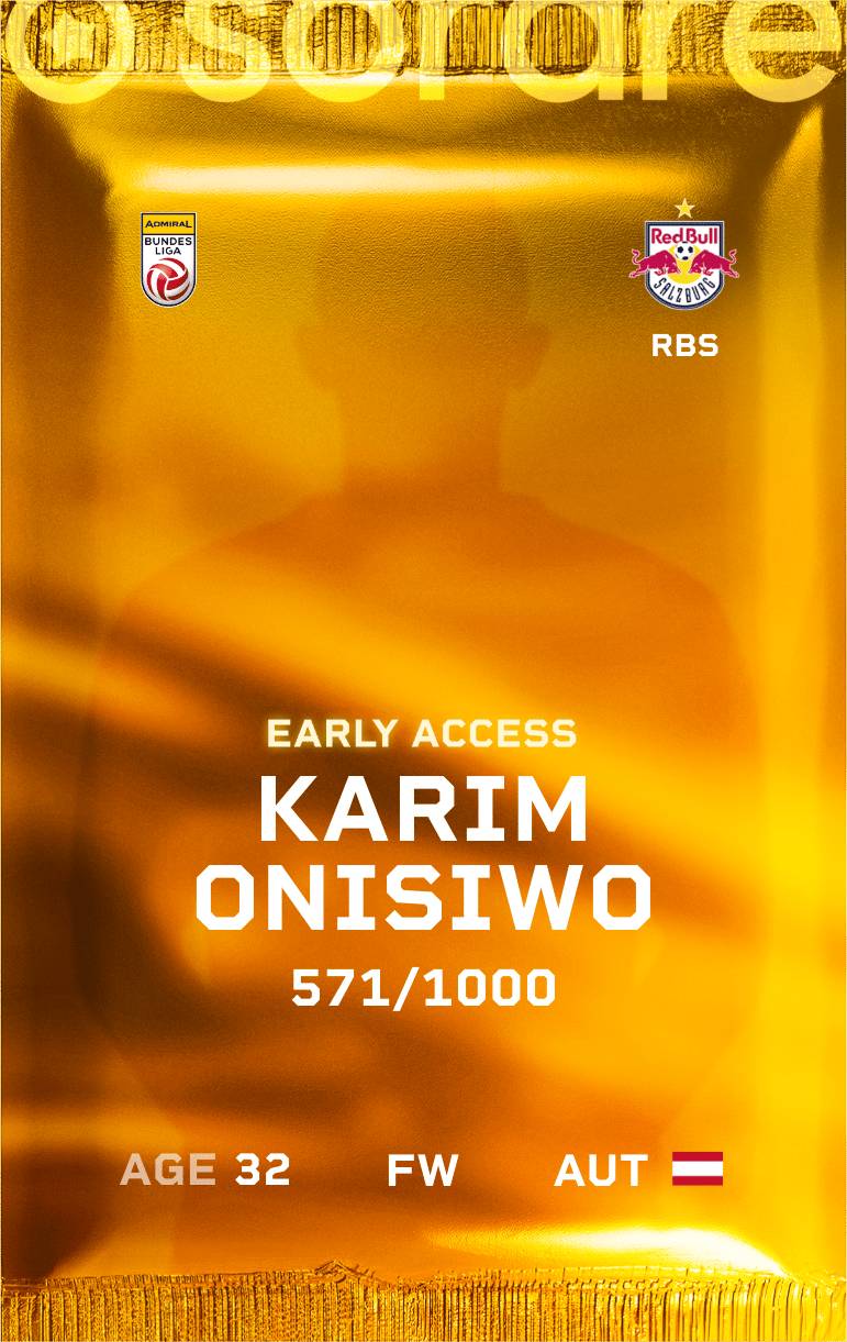 Karim Onisiwo 2024-25 • Limited 571/1000
