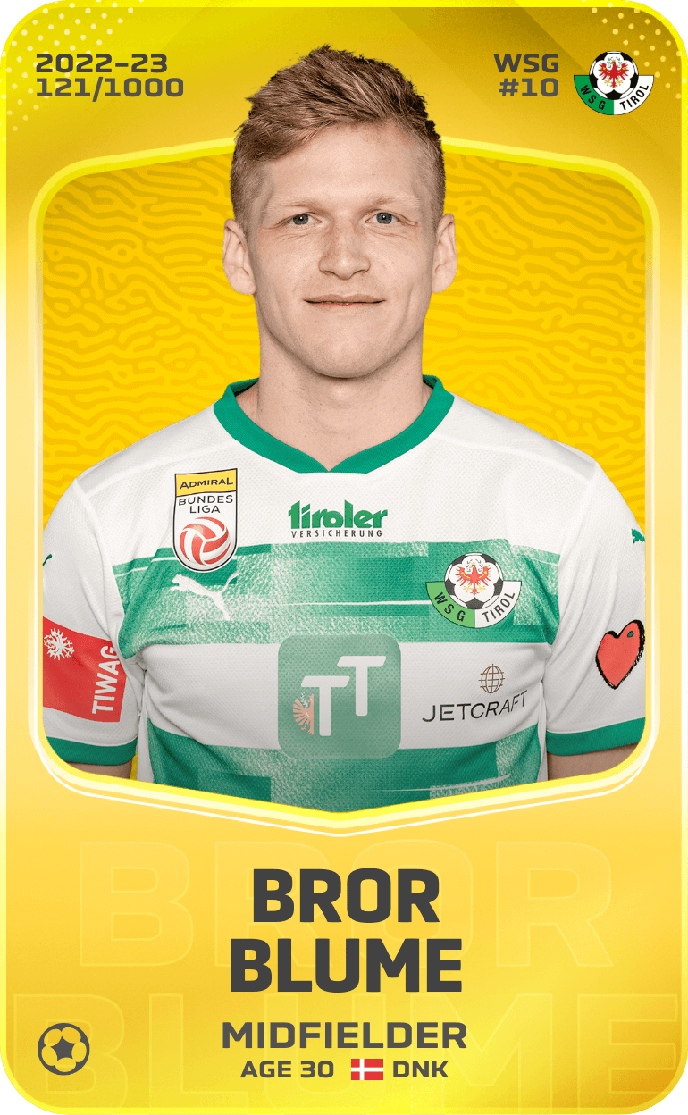 Bror Blume 2022-23 • Limited 121/1000