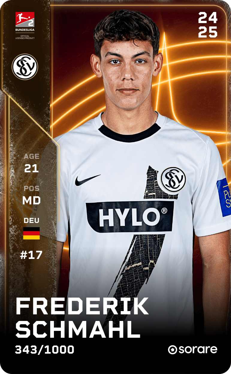 Frederik Schmahl 2024-25 • Limited 343/1000