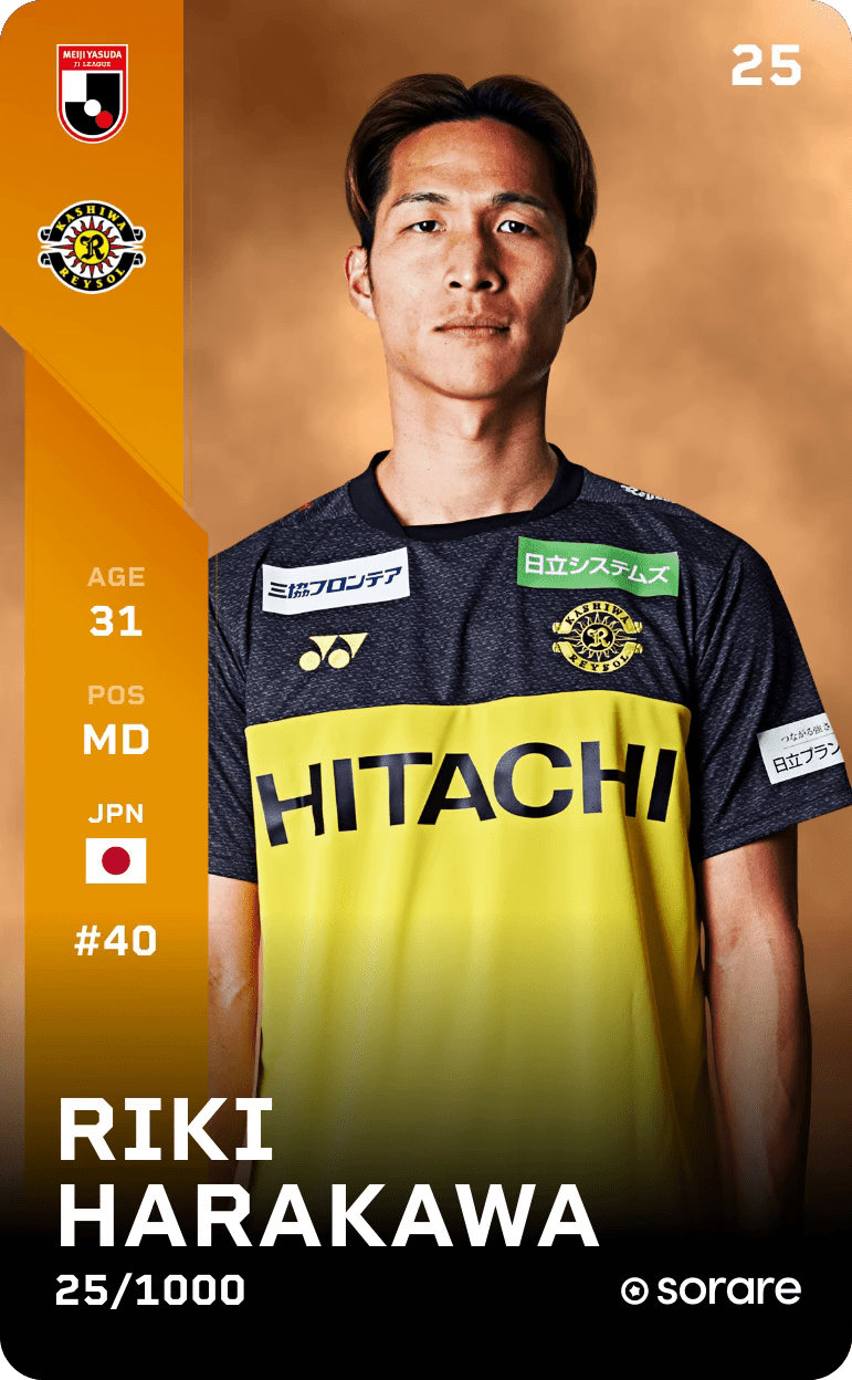 Riki Harakawa 2025-26 • Limited 25/1000