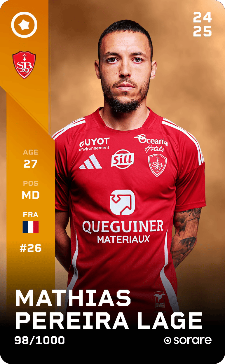 Mathias Pereira Lage 2024-25 • Limited 98/1000