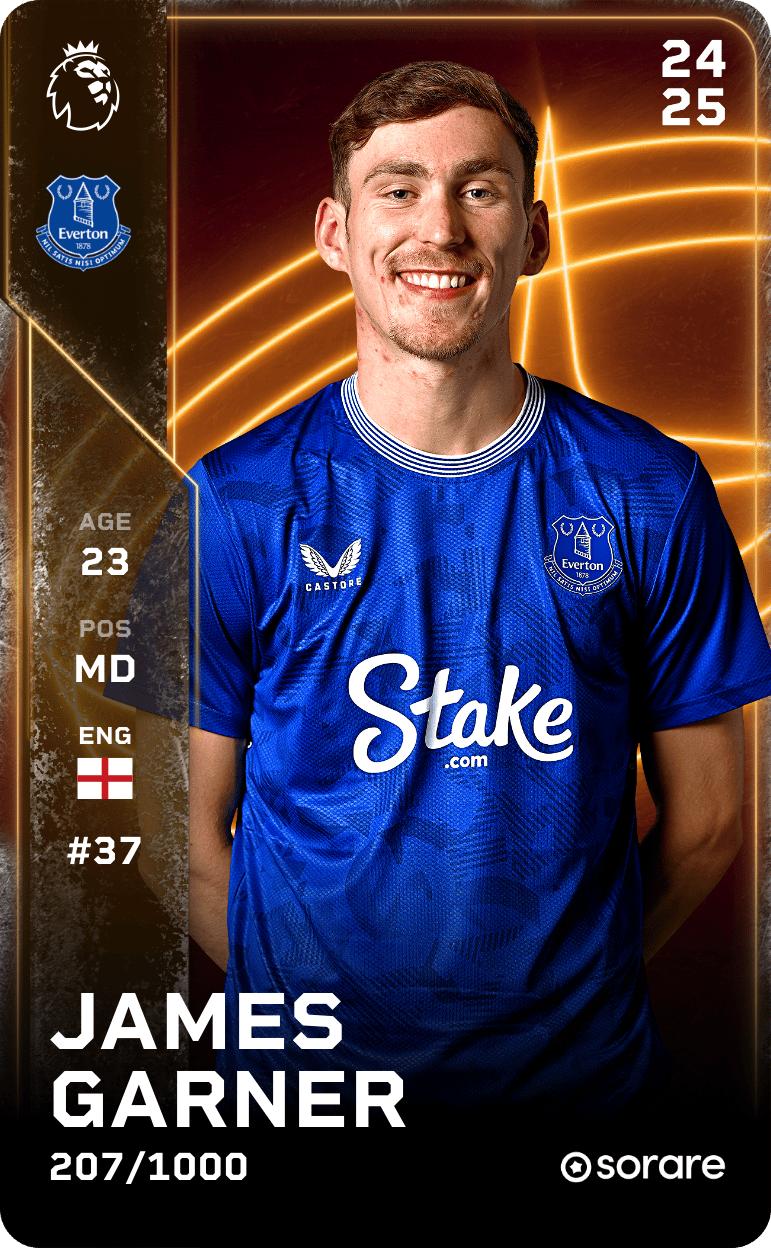 James Garner 2024-25 • Limited 207/1000