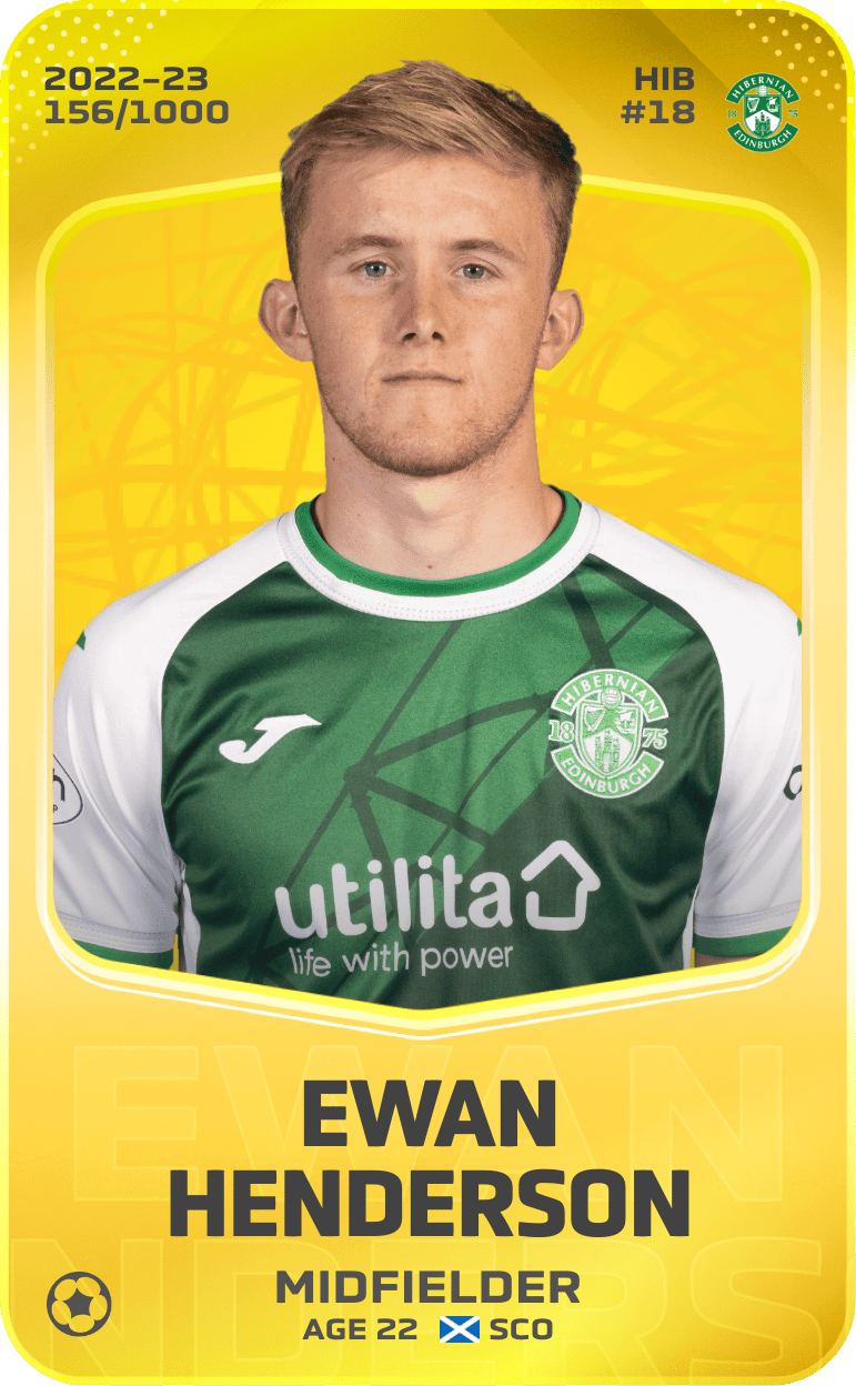 Ewan Henderson 2022-23 • Limited 156/1000