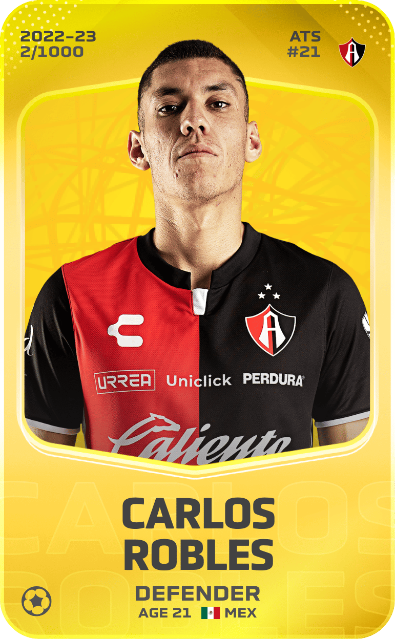 Carlos Robles 2022-23 • Limited 2/1000
