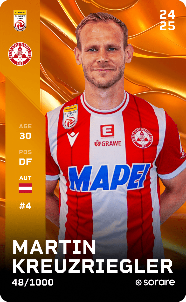 Martin Kreuzriegler 2024-25 • Limited 48/1000