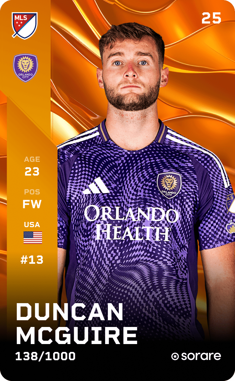 Duncan McGuire 2025-26 • Limited 138/1000