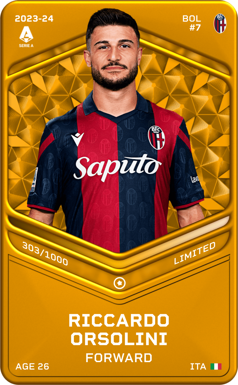 Riccardo Orsolini 2023-24 • Limited 303/1000
