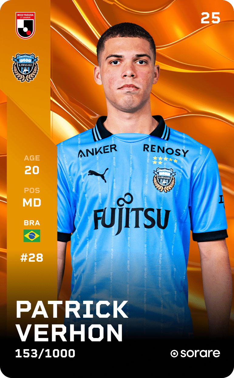 Patrick Verhon 2025-26 • Limited 153/1000