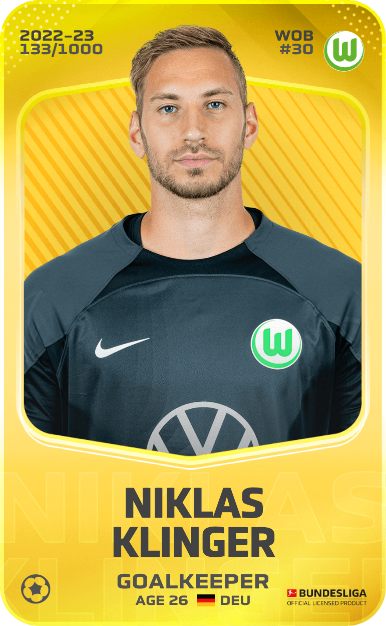 Niklas Klinger 2022-23 • Limited 133/1000