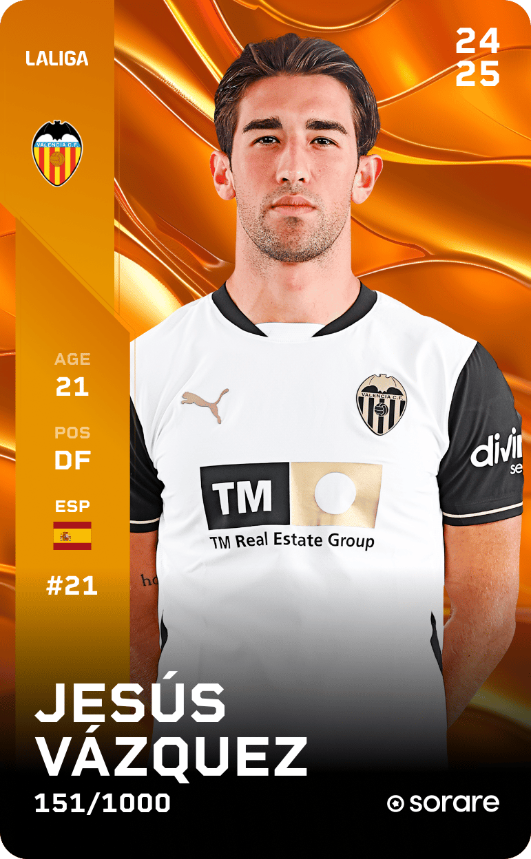 Jesús Vázquez 2024-25 • Limited 151/1000