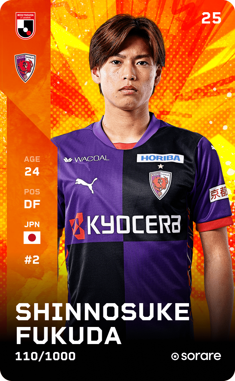 Shinnosuke Fukuda 2025-26 • Limited 110/1000