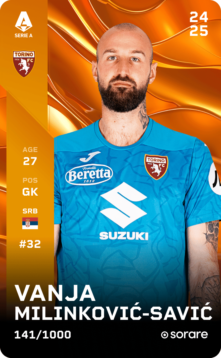 Vanja Milinković-Savić 2024-25 • Limited 141/1000